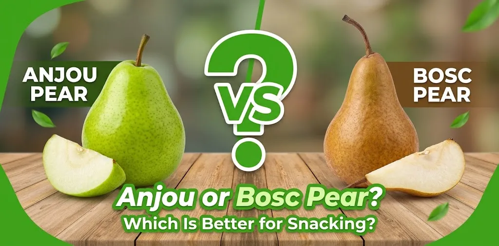 Anjou or Bosc Pear Which Is Better for Snacking