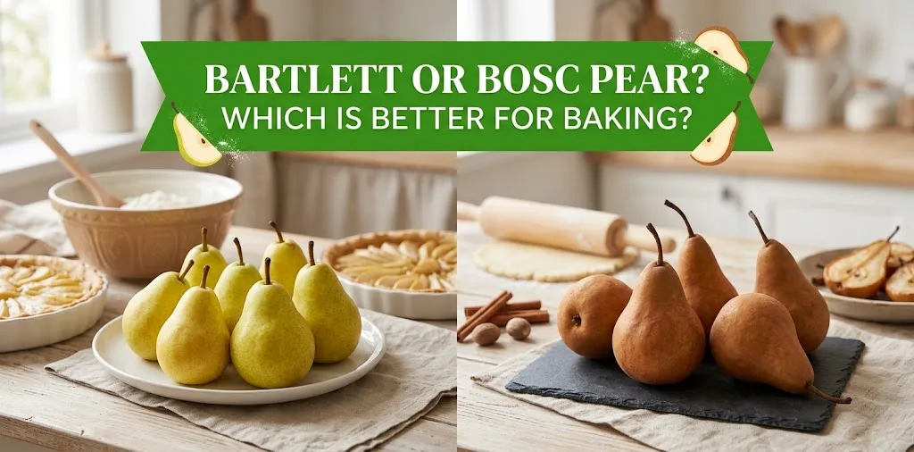 Bartlett or Bosc Pear Which Is Better for Baking