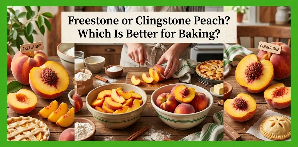Freestone or Clingstone Peach Which Is Better for Baking