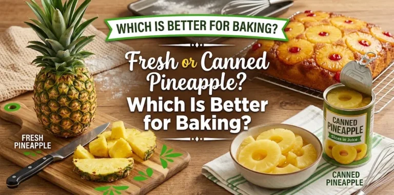 Fresh or Canned Pineapple Which Is Better for Baking