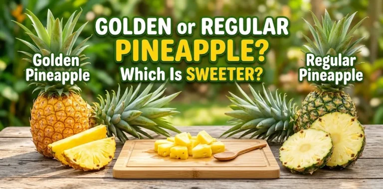 Golden or Regular Pineapple Which Is Sweeter