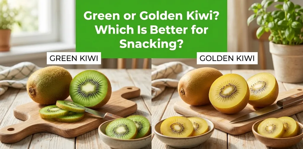 Green or Golden Kiwi Which Is Better for Snacking