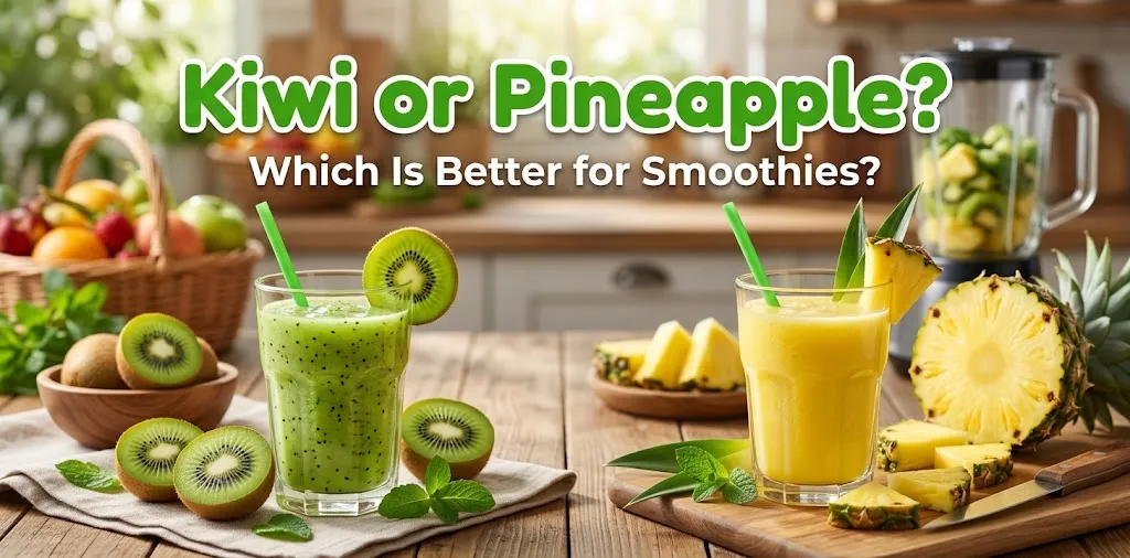 Kiwi or Pineapple Which Is Better for Smoothies