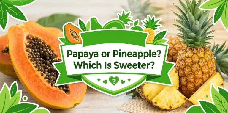 Papaya or Pineapple Which Is Sweeter