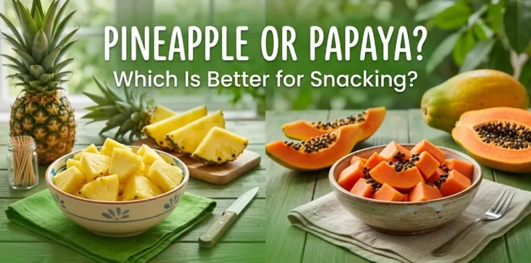 Pineapple or Papaya Which Is Better for Snacking