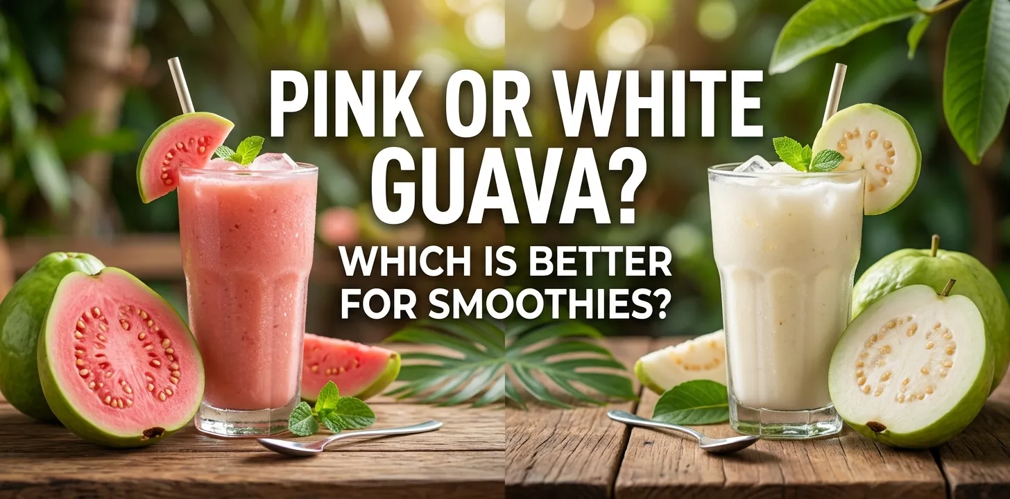 Pink or White Guava Which Is Better for Smoothies