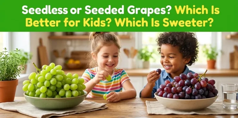Seedless or Seeded Grapes Which Is Better for Kids
