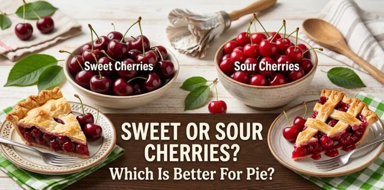 Sweet or Sour Cherries Which Is Better for Pie