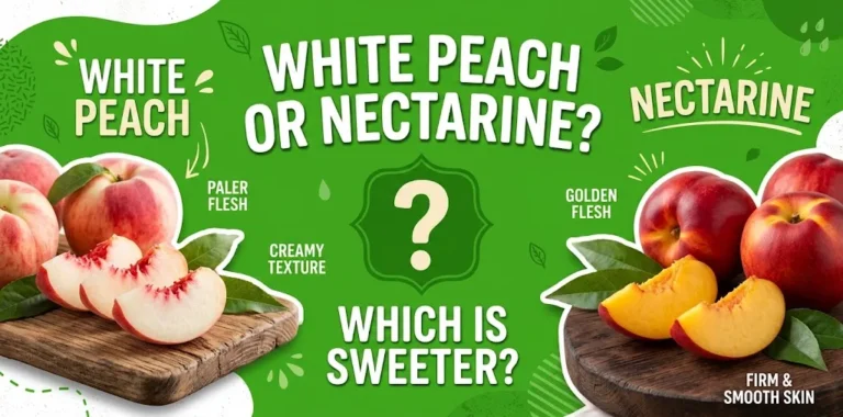 White Peach or Nectarine Which Is Sweeter